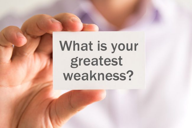 Greatest Weakness