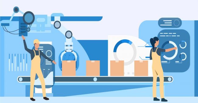 Employed In A Manufacturing