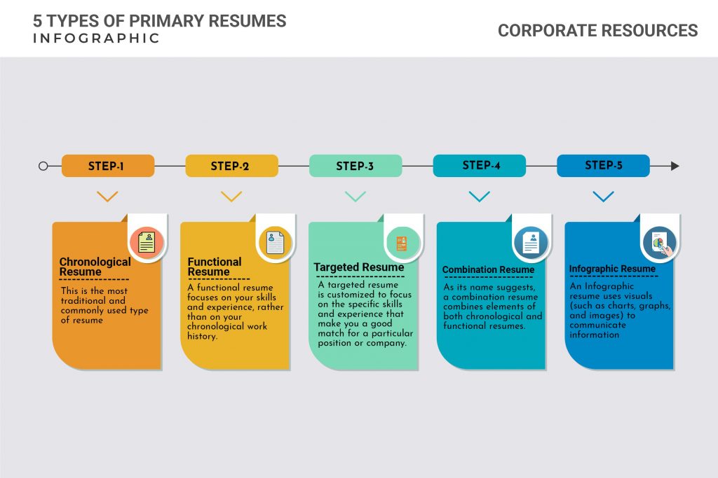 Primary Resume Infographic