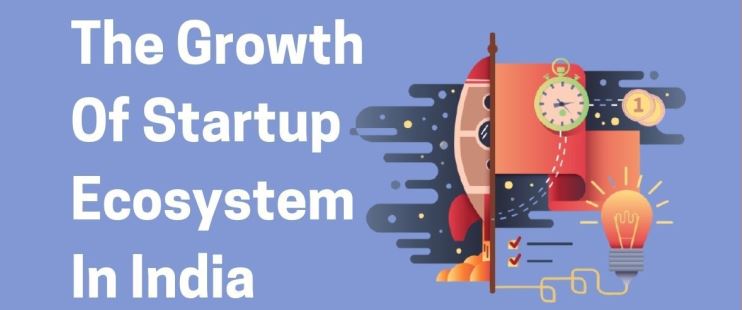 The growth of Startup ecosystem in India